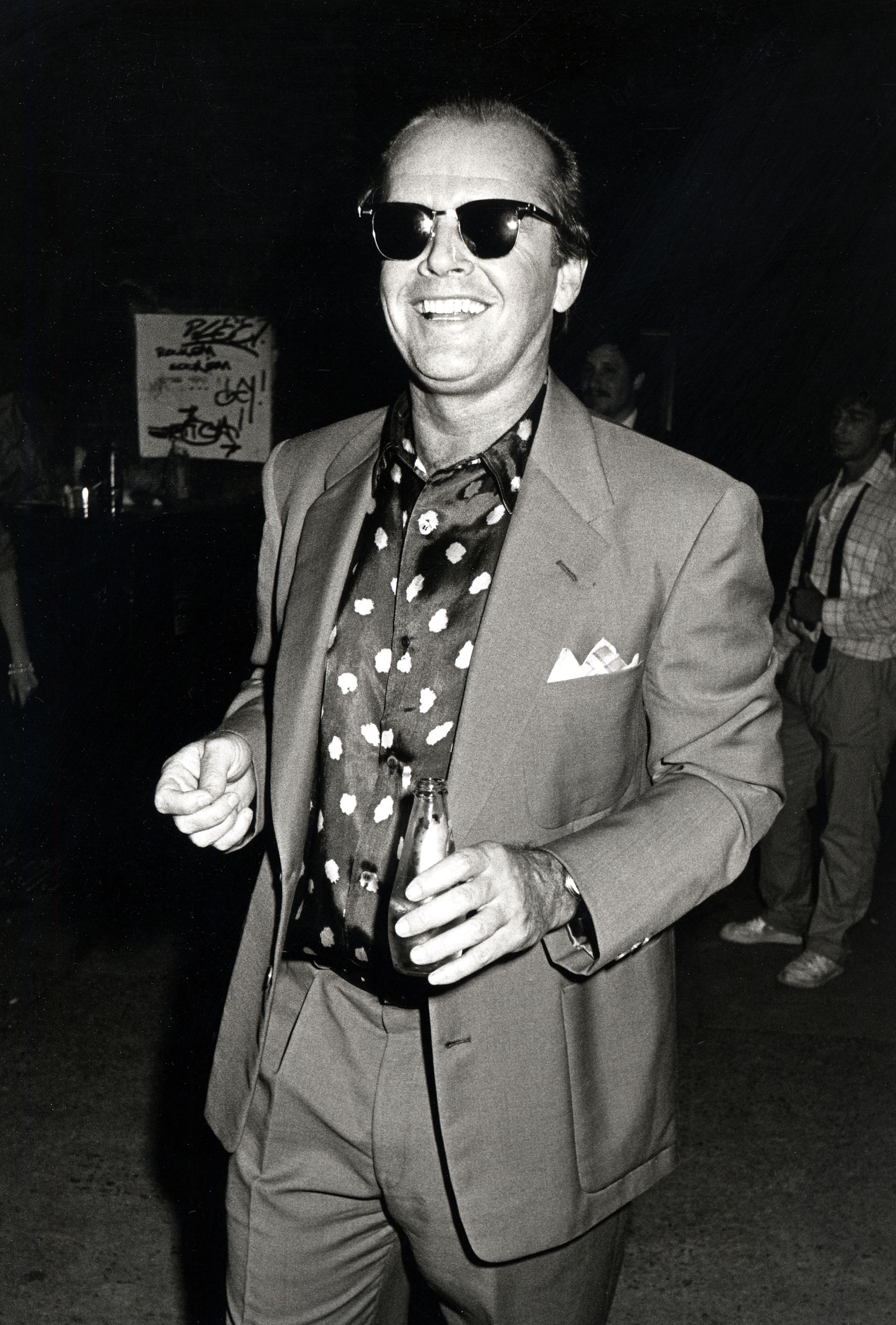 Lunar surface Smile Sow Jack Nicholson Stomped On The Laws Of Sunglasses