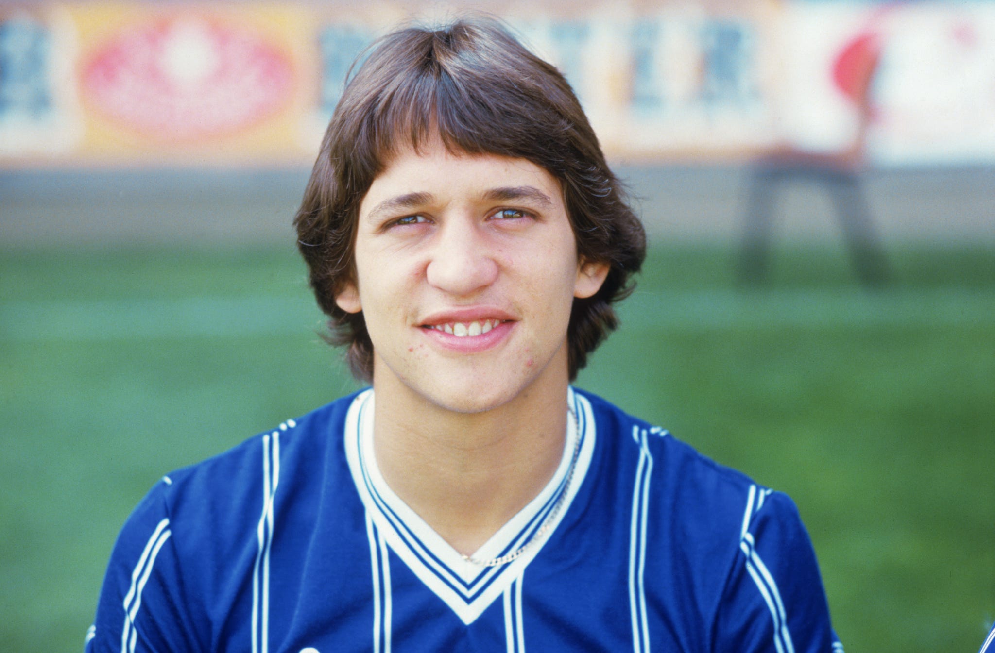 english footballer gary lineker of leicester city fc, circa 1980 photo by simon milesgetty images