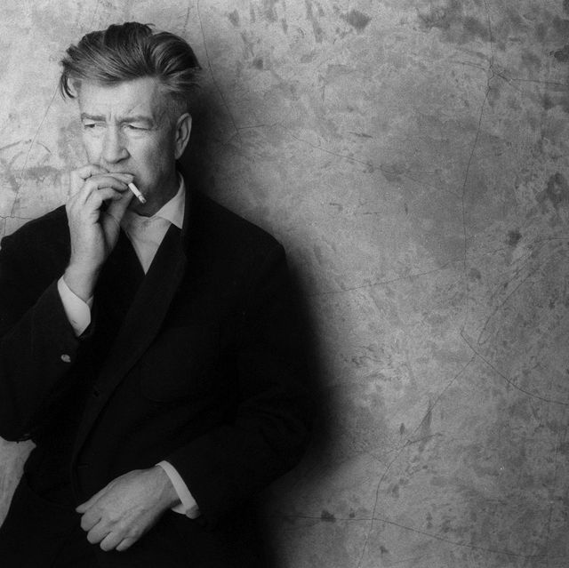 david lynch at his studio, march 15, 2002, in hollywood photo by chris weekswireimage