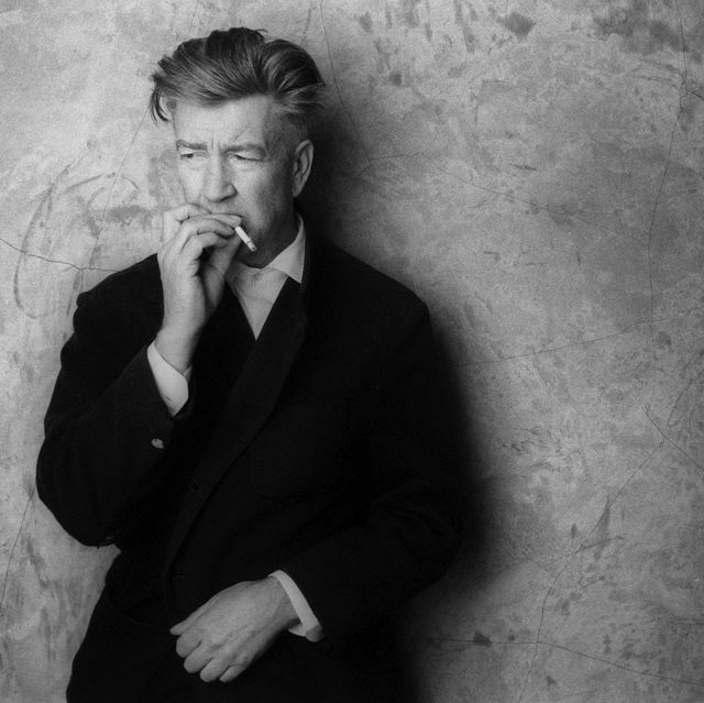 david lynch at his studio, march 15, 2002, in hollywood photo by chris weekswireimage