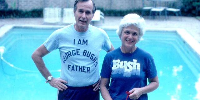 Bush Campaigns For The Presidential Primary Elections