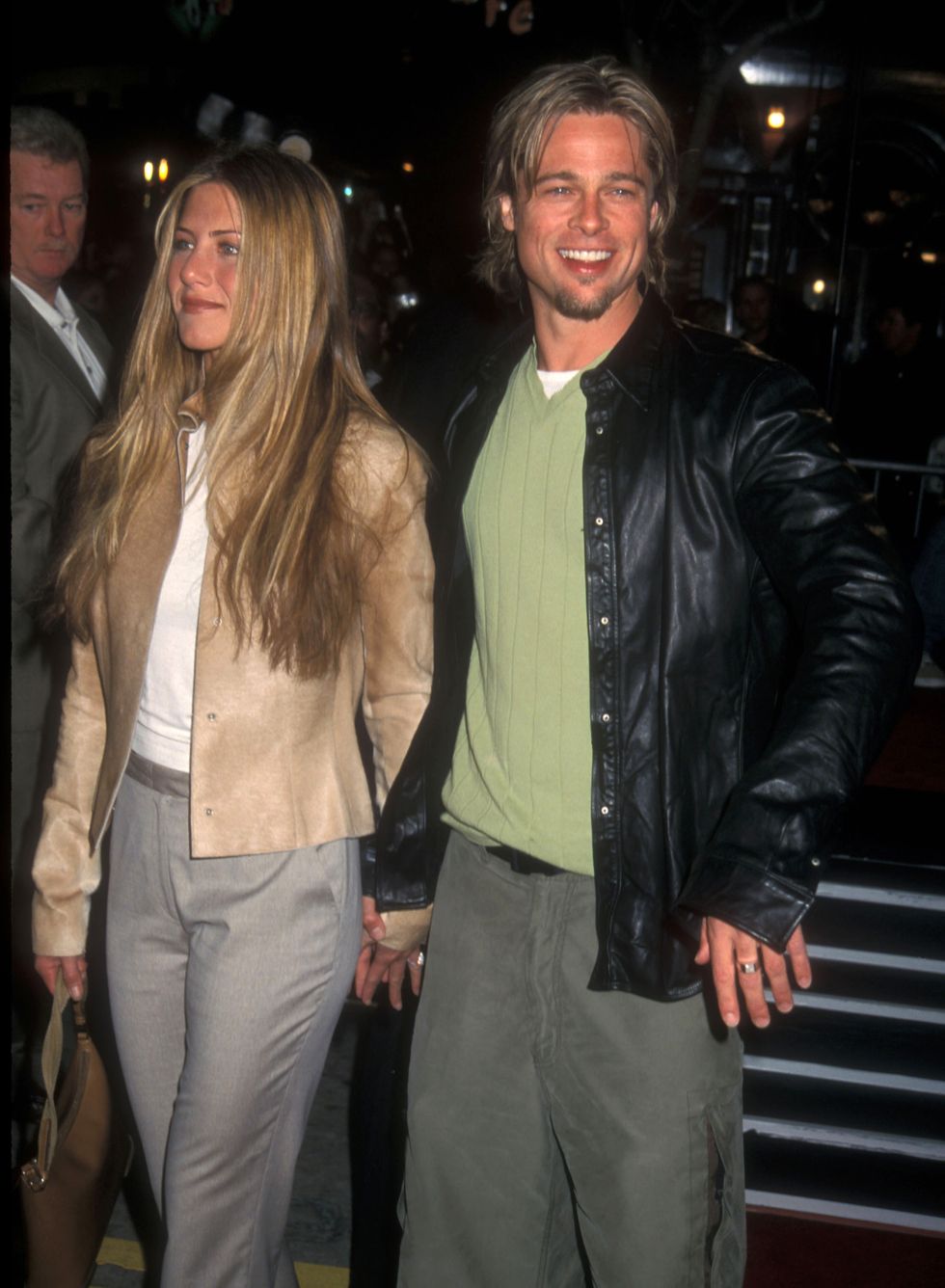 Brad Pitt and Jennifer Aniston File Photos