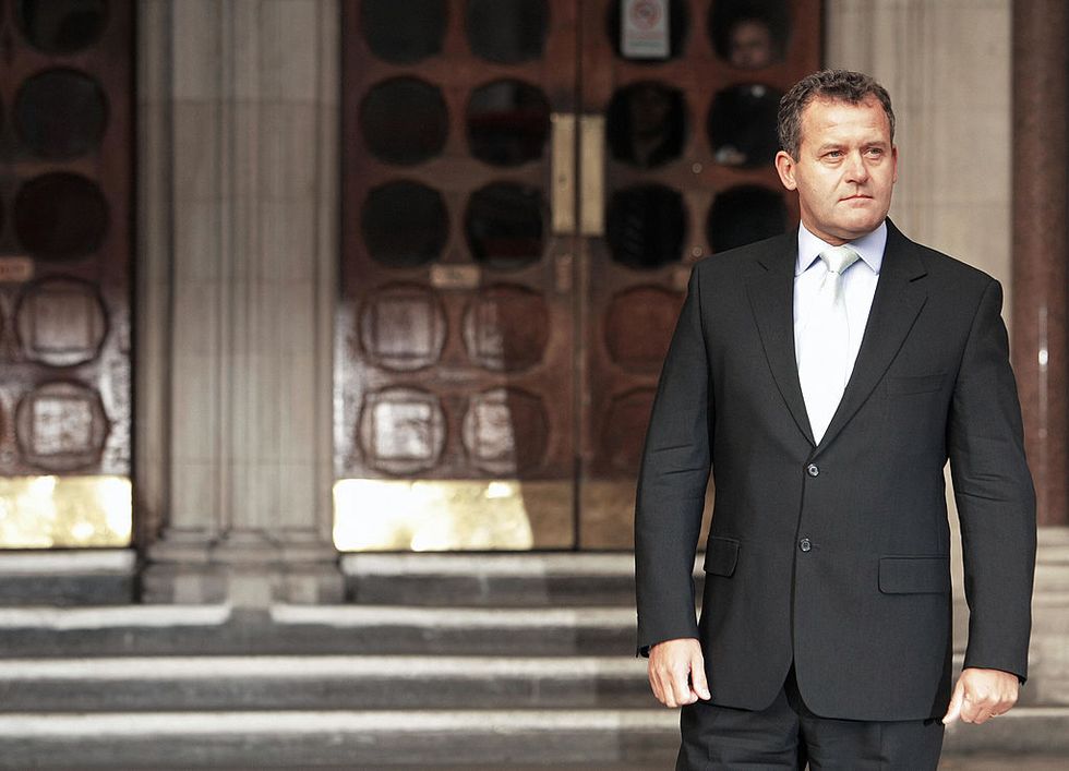 british former butler paul burrell poses for the media outside londons high court, in central london, 14 january 2008, during the inquest into the death of diana, princess of wales paul burrell told the inquest into her death that diana had wanted to marry pakistani heart surgeon hasnat khan, with whom she split shortly before her brief relashionship with dodi fayed ended in tragedy in a car crash in august 1987 burrell also denied that a ring fayed bought shortly before their doomed last evening together signified there were wedding plans it wasnt an engagement ring, it was a friendship band, he said         afp photoshaun curry photo credit should read shaun curryafp via getty images