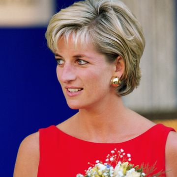 great britain july 21 diana, princess of wales at northwick park and st marks hospital in harrow, middlesex, to lay the foundation stone for the new childrens ambulatory care centre casualty, dianas dress is by fashion designer catherine walker photo by tim graham photo library via getty images