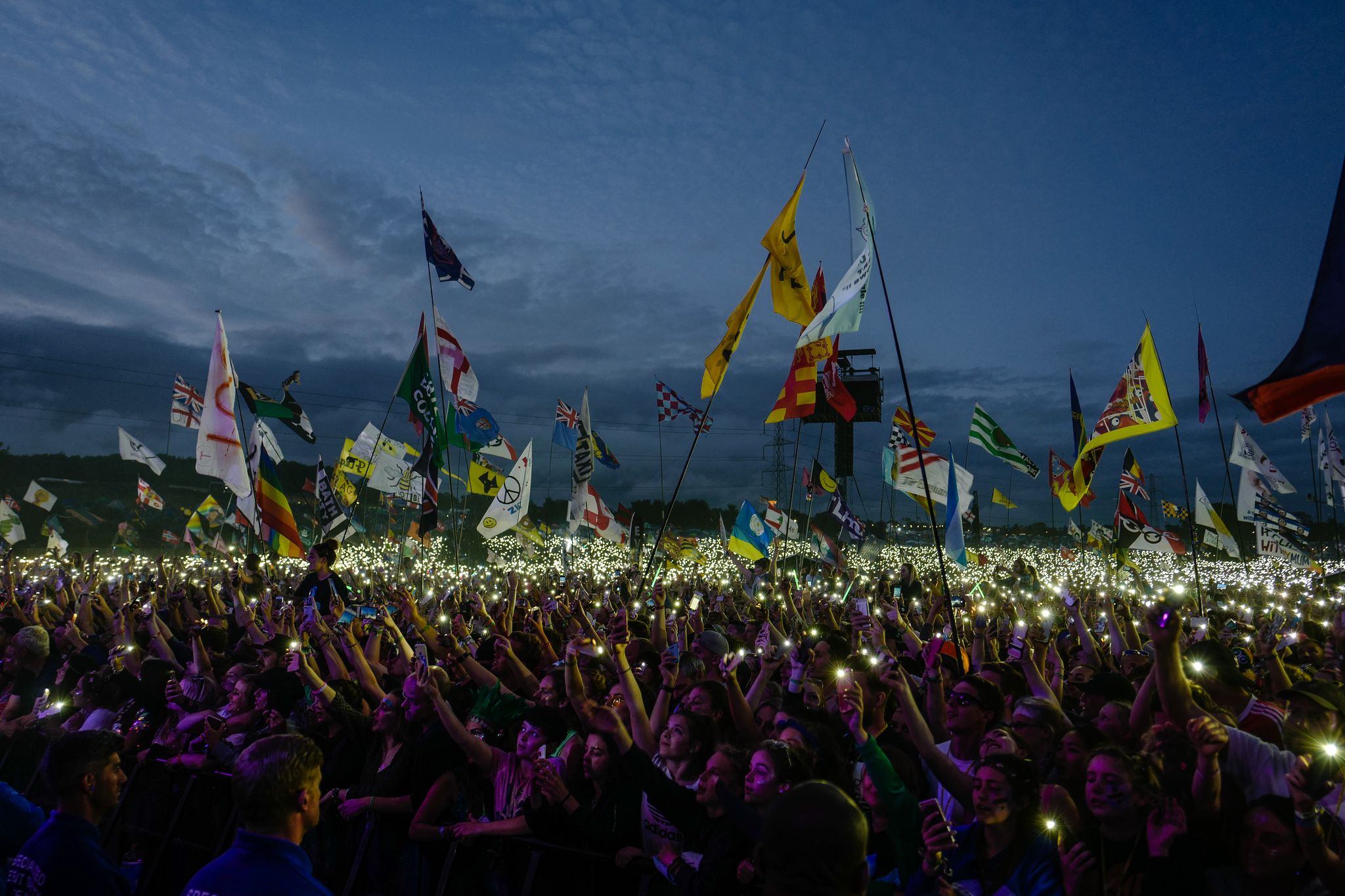 Crowd, People, Flag, Sky, Event, Audience, Performance, Plant, Festival, Pole, 