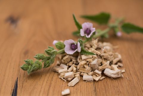 Marsh mallow (Althaea officinalis) dried roots