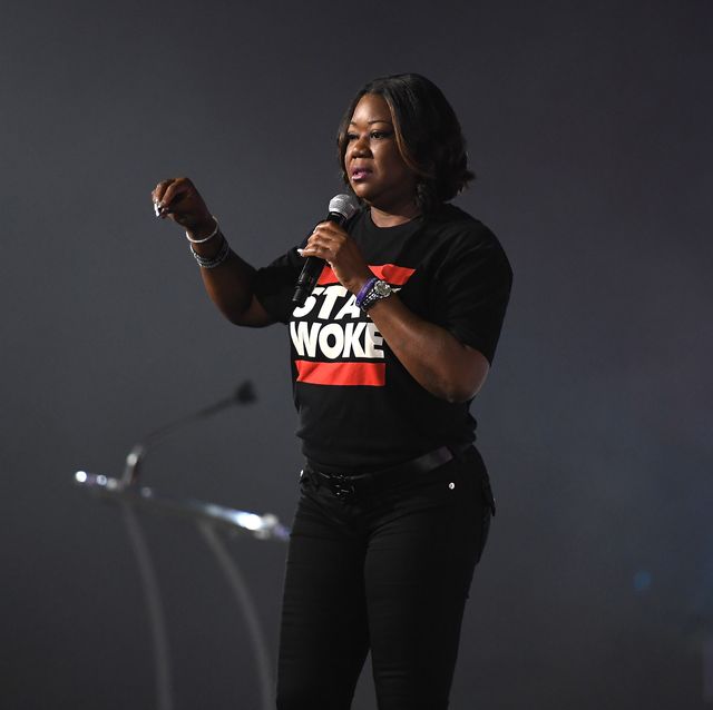 new orleans, la   june 30  sybrina fulton, mother of trayvon martin, speaks onstage at the 2017 essence festival presented by coca cola at ernest n morial convention center on june 30, 2017 in new orleans, louisiana  photo by paras griffingetty images for 2017 essence festival