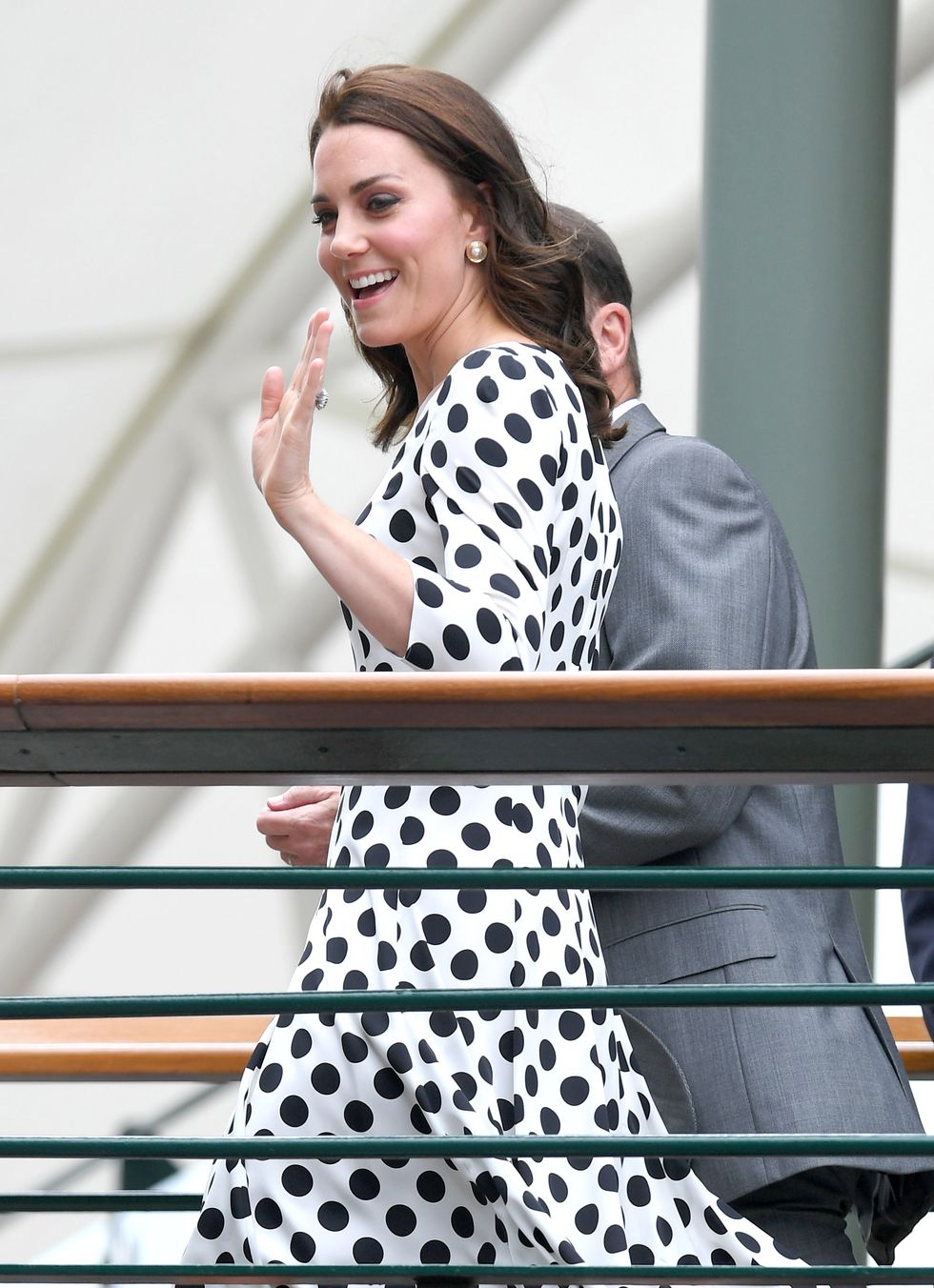 Kate Middleton Dolce & Gabbana polka dot dress