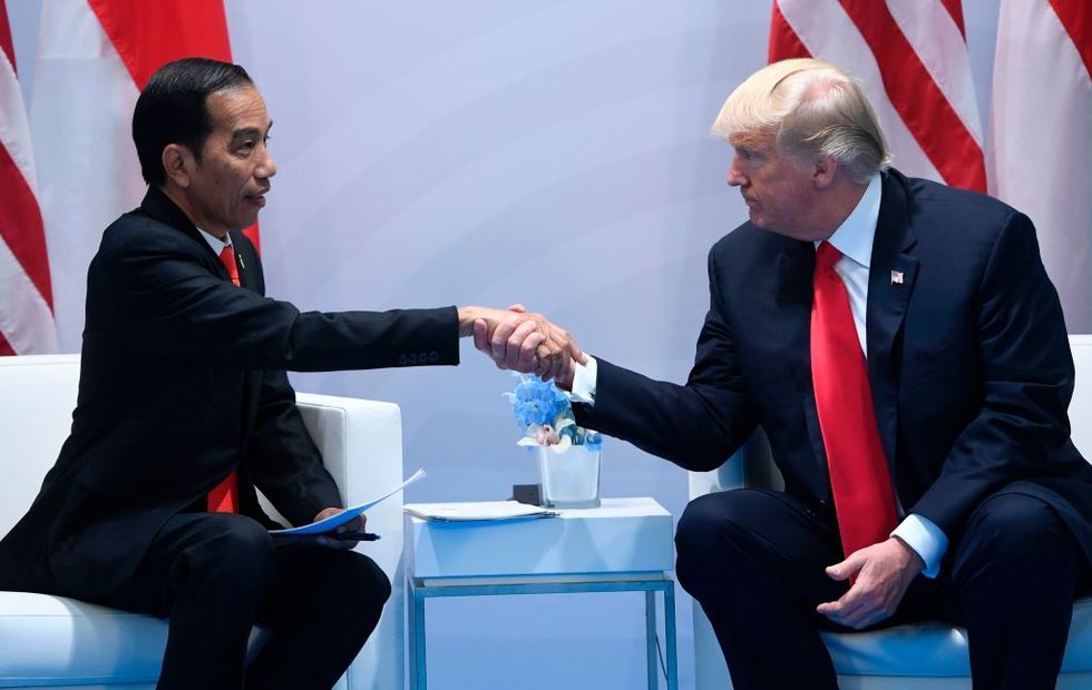 Every awkward handshake Donald Trump has ever experienced