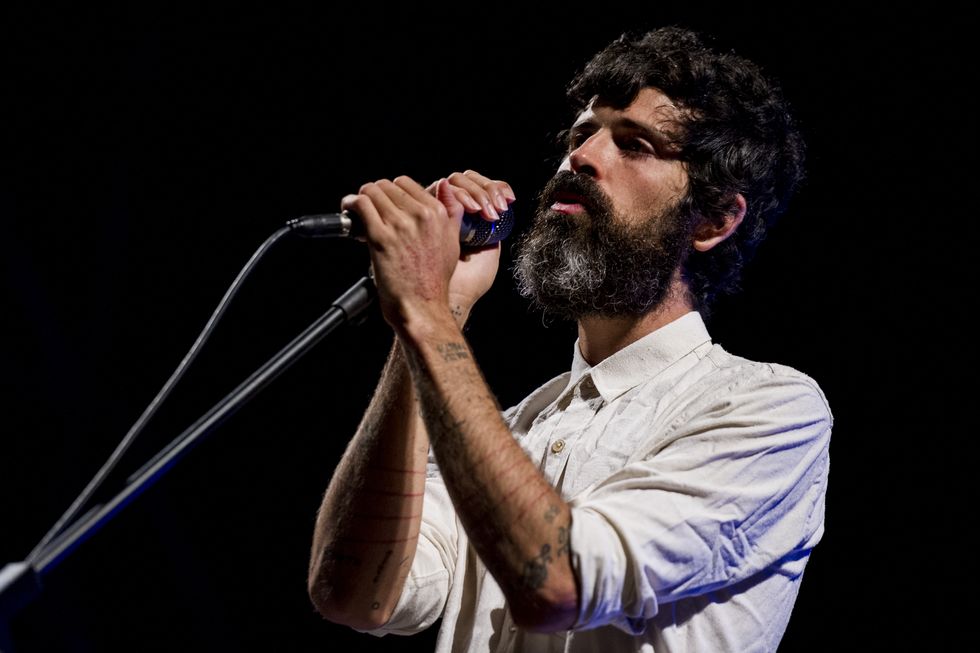 Devendra Banhart Performs In Rome