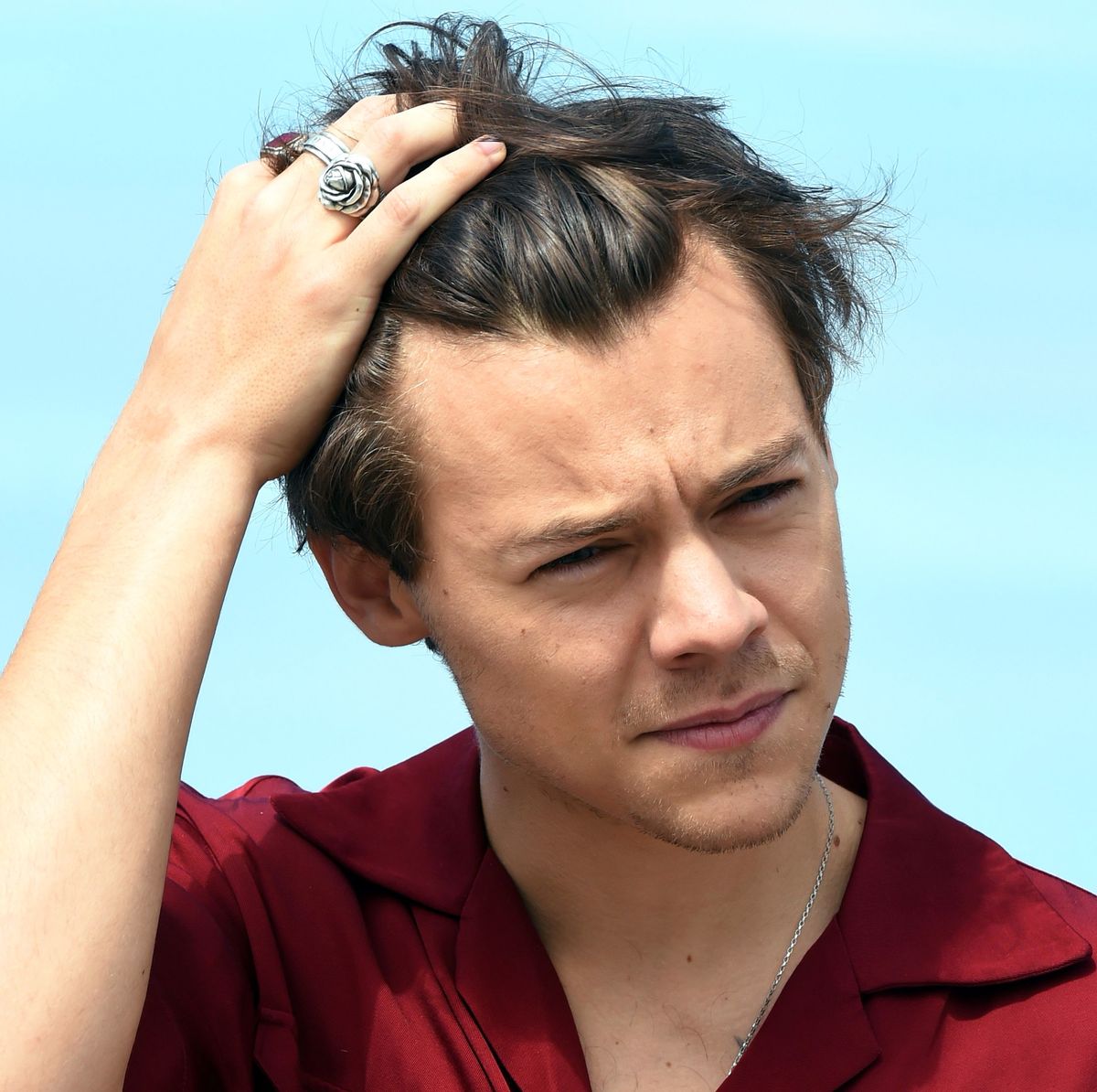 Harry Styles Cut His Hair Short - See Harry's New Hairstyle