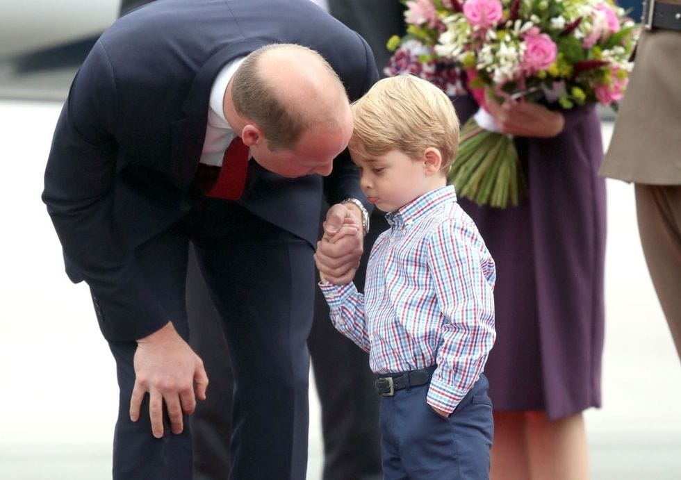 Photos of Prince George and Princess Charlotte on the 2017 Royal Tour