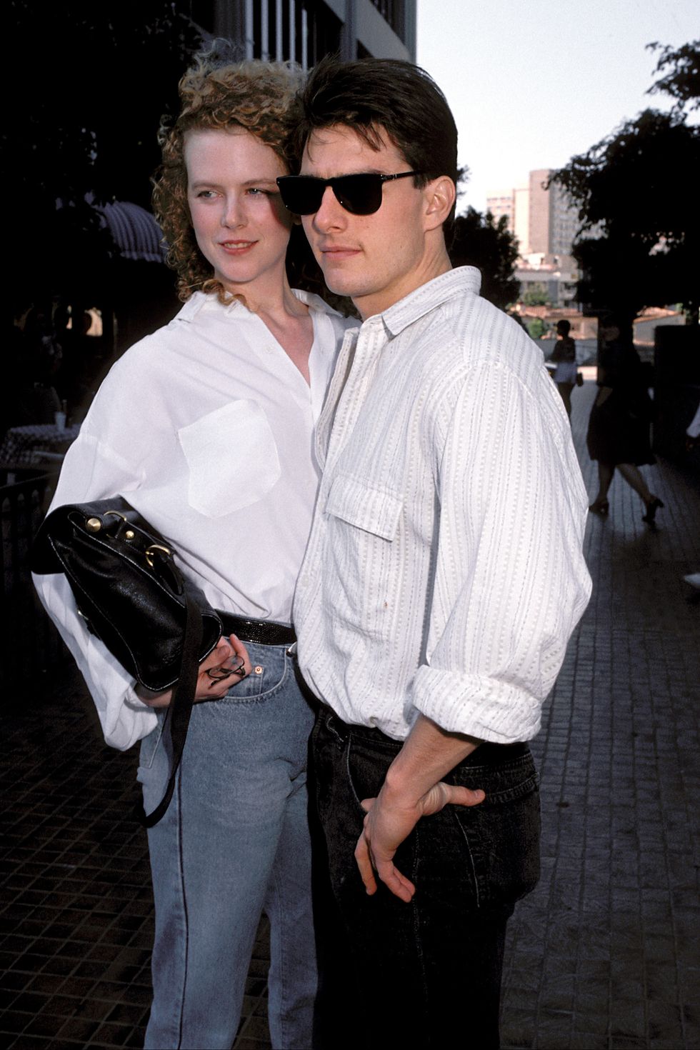 Tom Cruise and Nicole Kidman Sighting in Los Angeles in 1990