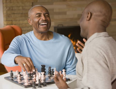 what to do for father's day dad and son playing chess