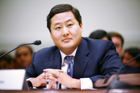 washington, dc   june 26  former department of justice official john yoo testifies before the house judiciary committee during a hearing on the administrations interrogation policy on june 26, 2008 in washington, dc yoo has cited attorney client privilege in avoiding answering specific questions about his involvement in drafting the controversial 2002 memo on interrogation techniques  photo by melissa goldengetty images