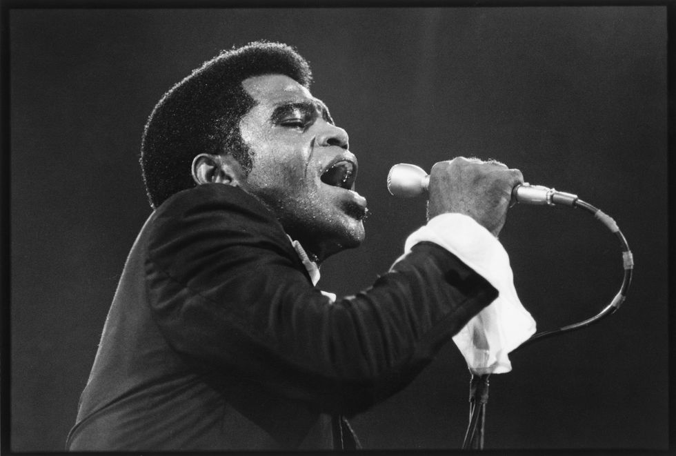 new york   undated  james brown performs at madison square garden circa 1960s in new york city, new york  photo by walter iooss jrgetty images