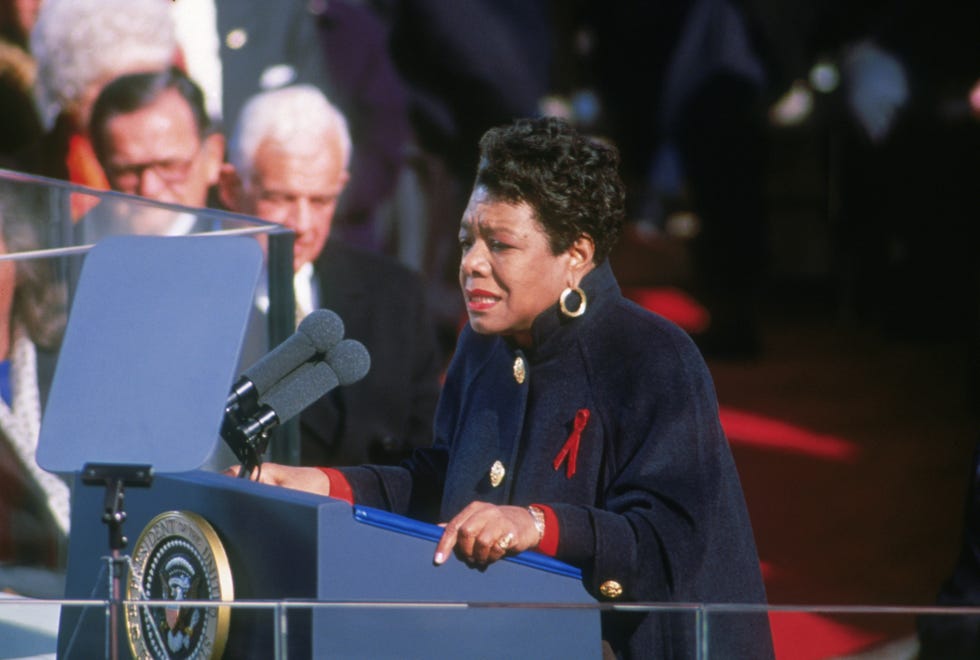 Amanda Gorman, Inauguration Poet, Is Wearing Jewelry From Oprah