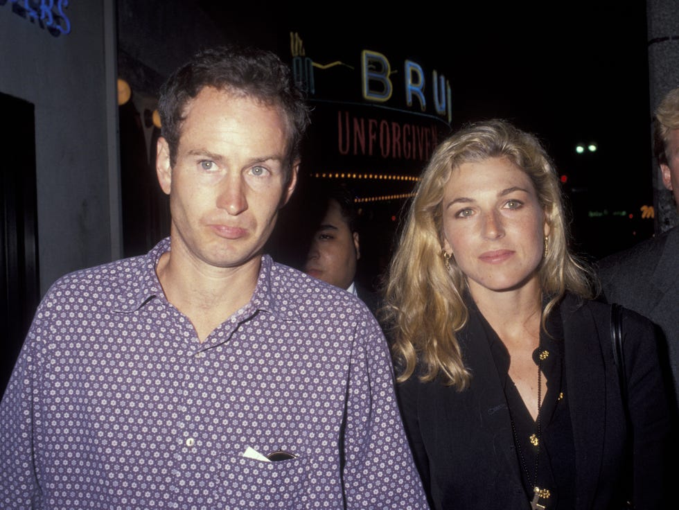 john mcenroe and tatum oneal photo by ron galella, ltdron galella collection via getty images