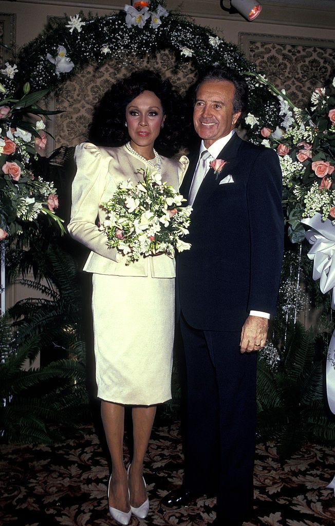 diahann carroll and vic damone photo by ron galellaron galella collection via getty images