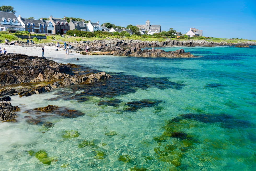 isle of iona, inner hebrides, scotland