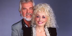 Kenny Rogers and Dolly Parton in 1987