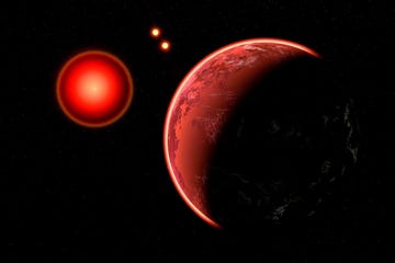 de exoplaneet proxima b draait rondom de ster proxima centauri
