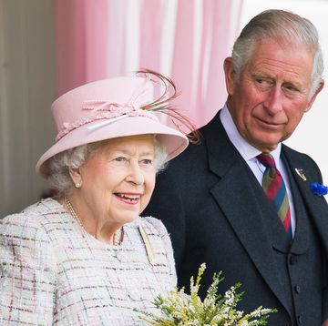 braemar, scotland   september 02  queen elizabeth ii and prince charles, prince of wales attend the 2017 braemar highland gathering at the princess royal and duke of fife memorial park on september 2, 2017 in braemar, scotland  photo by samir husseinsamir husseinwireimage