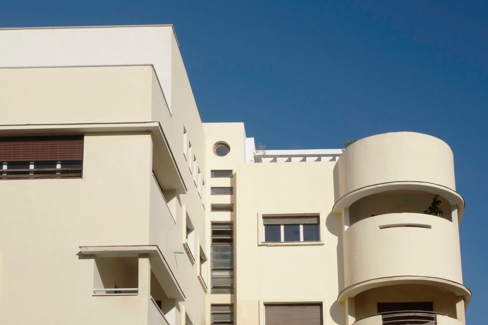 Bauhaus architecture in Tel Aviv