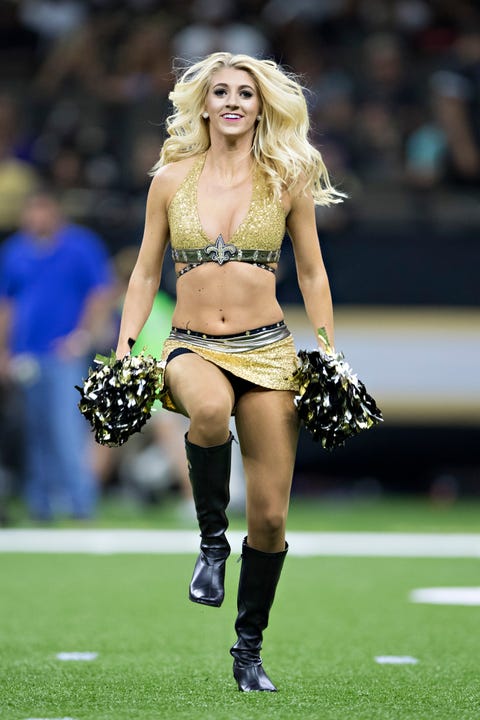 Saints Fire Cheerleader Bailey Davis for Posting a Swimsuit Pic; She's  Fighting Back