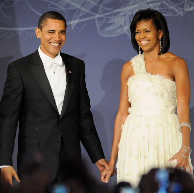 washington   january 20  president barack obama and michelle obama at mtv and servicenations be the change live from the inaugural ball at the washington hilton on january 20, 2009 in washington, dc  photo by kevin mazurwireimage