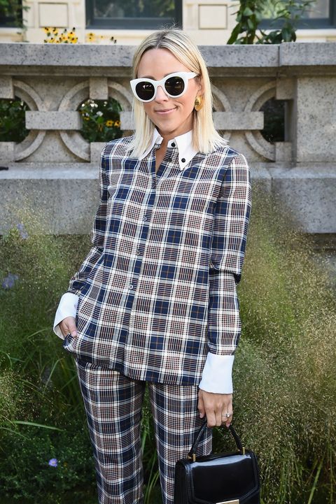 new york, ny   september 08  blogger jacey duprie attends the tory burch spring summer 2018 fashion show at cooper hewitt, smithsonian design museum on september 8, 2017 in new york city  photo by ilya s savenokgetty images for tory burch