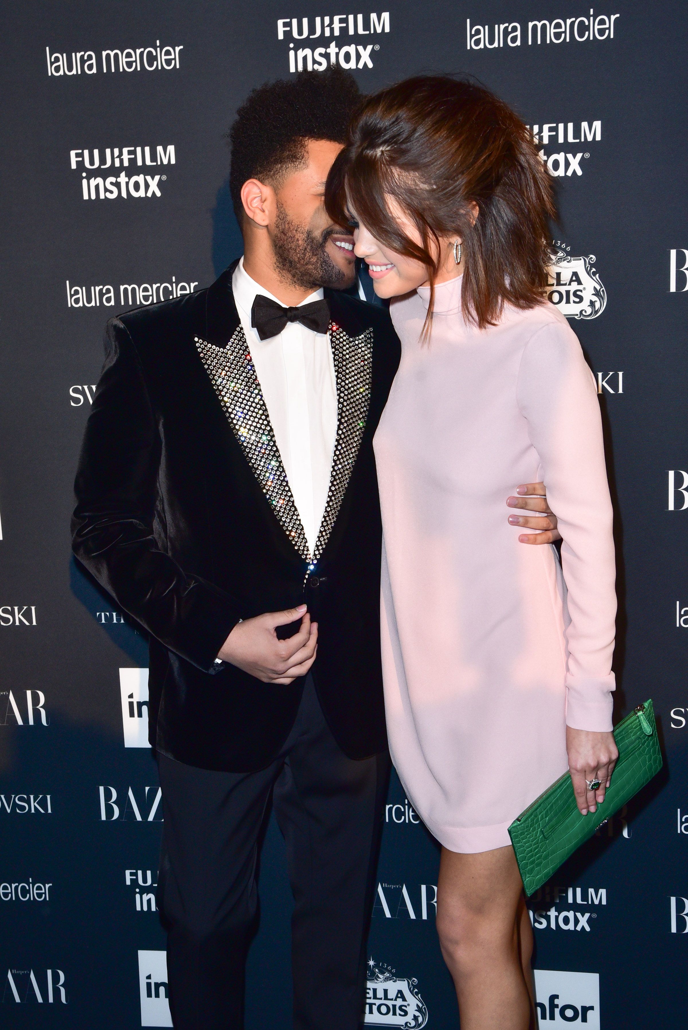 Selena Gomez and The Weeknd Second Red Carpet Appearance - Selena Gomez,  The Weeknd at BAZAAR Icons