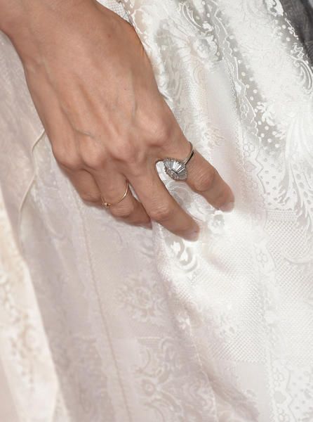 Dress, Wedding dress, Finger, Gown, Hand, Bridal accessory, Nail, Bridal clothing, Ring, Bride, 