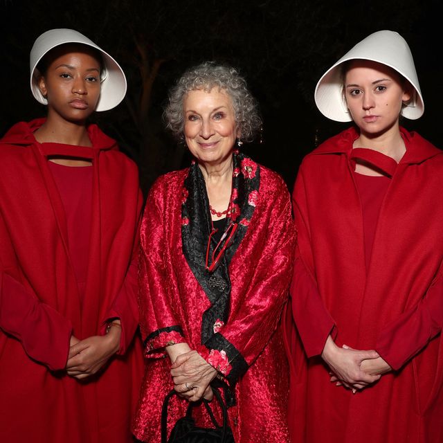 Author Margaret Atwood, winner of the award for Outstanding Drama Series for 'The Handmaid's Tale' attends Hulu's 2017 Emmy After Party at Otium on September 17, 2017 in Los Angeles, California.