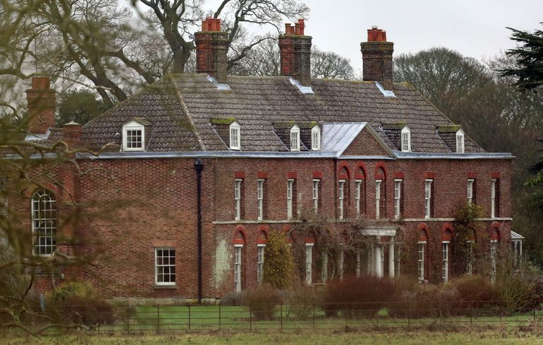 a general view of anmer hall on the royal sandringham estate in norfolk, following reports that queen elizabeth ii will gift the georgian property, situated in anmer village, norfolk, to the the duke and duchess of cambridge   photo by chris radburnpa images via getty images