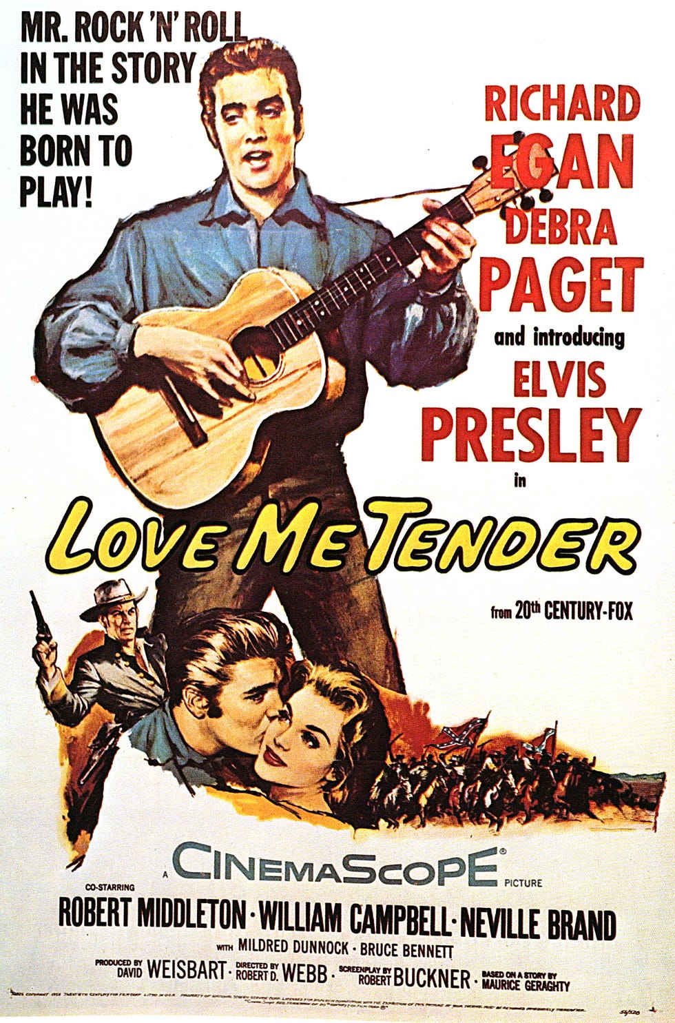 unspecified january 01 australia out photo of elvis presley film poster for love me tender photo by gab archiveredferns
