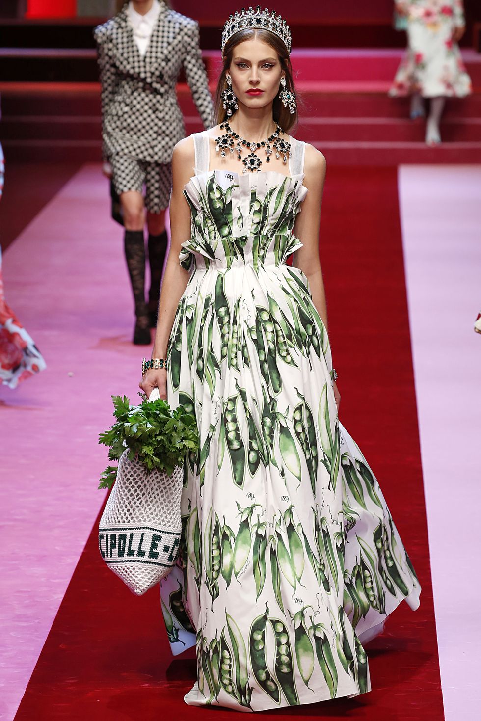 Dolce & Gabbana's Milan Runway Is Literally Delicious