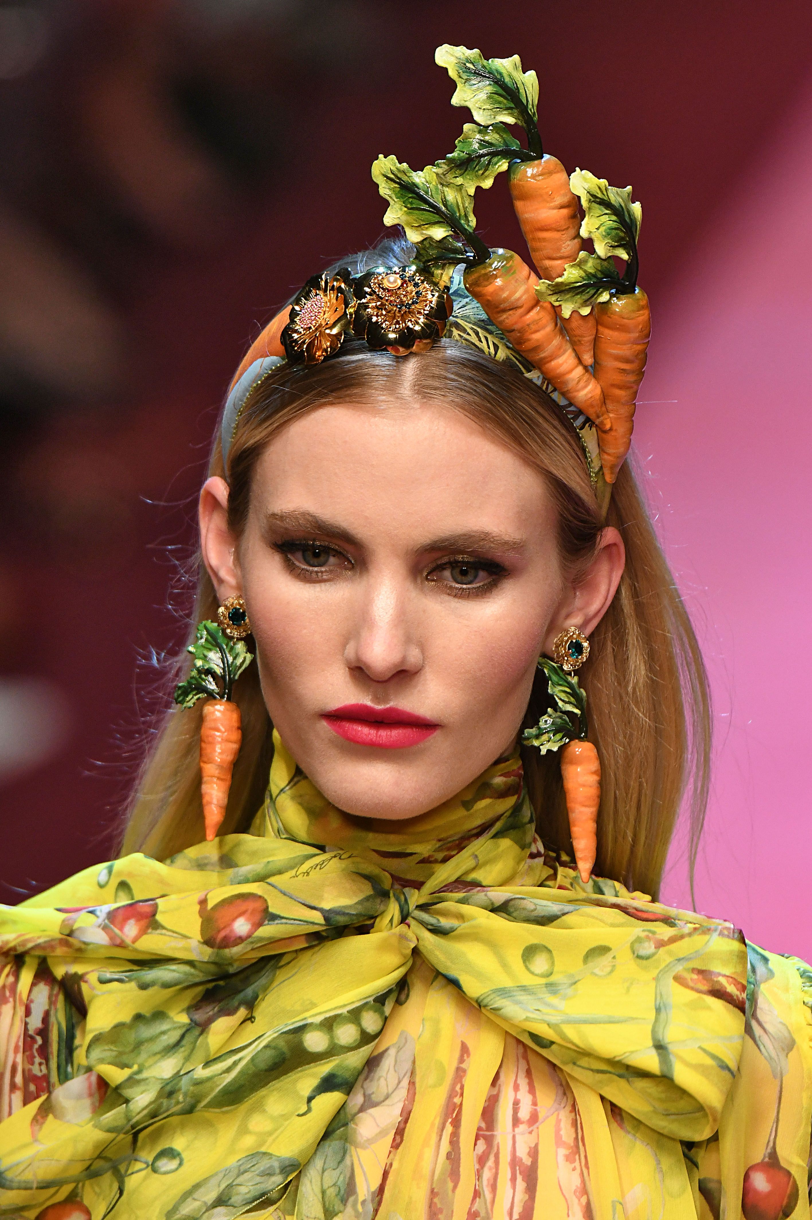 Dolce & Gabbana's Delicious Food-Themed Runway