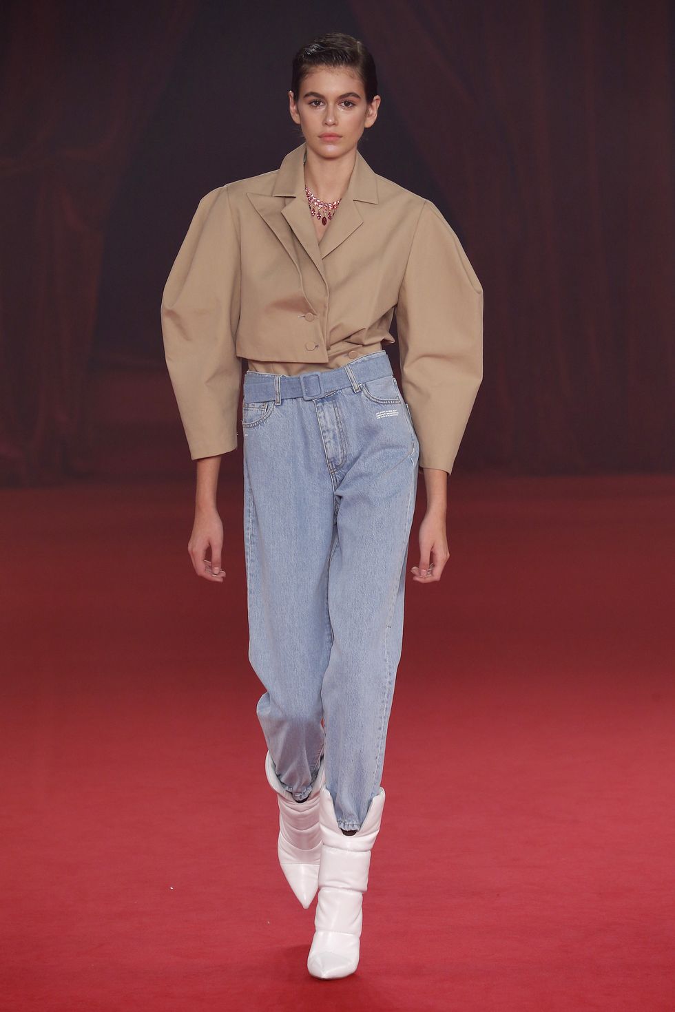 Janaye Furman walks the runway during the Louis Vuitton Womenswear News  Photo - Getty Images