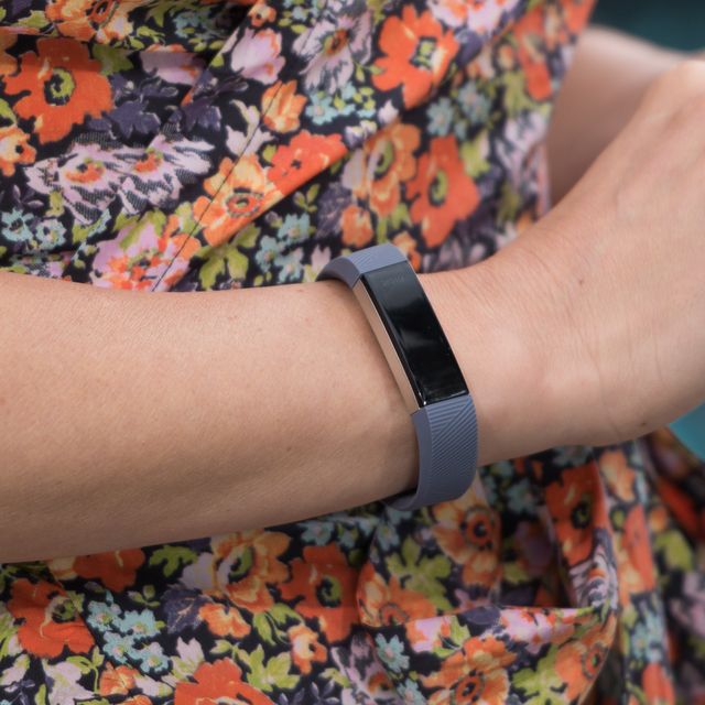Fitbit on a woman's wrist