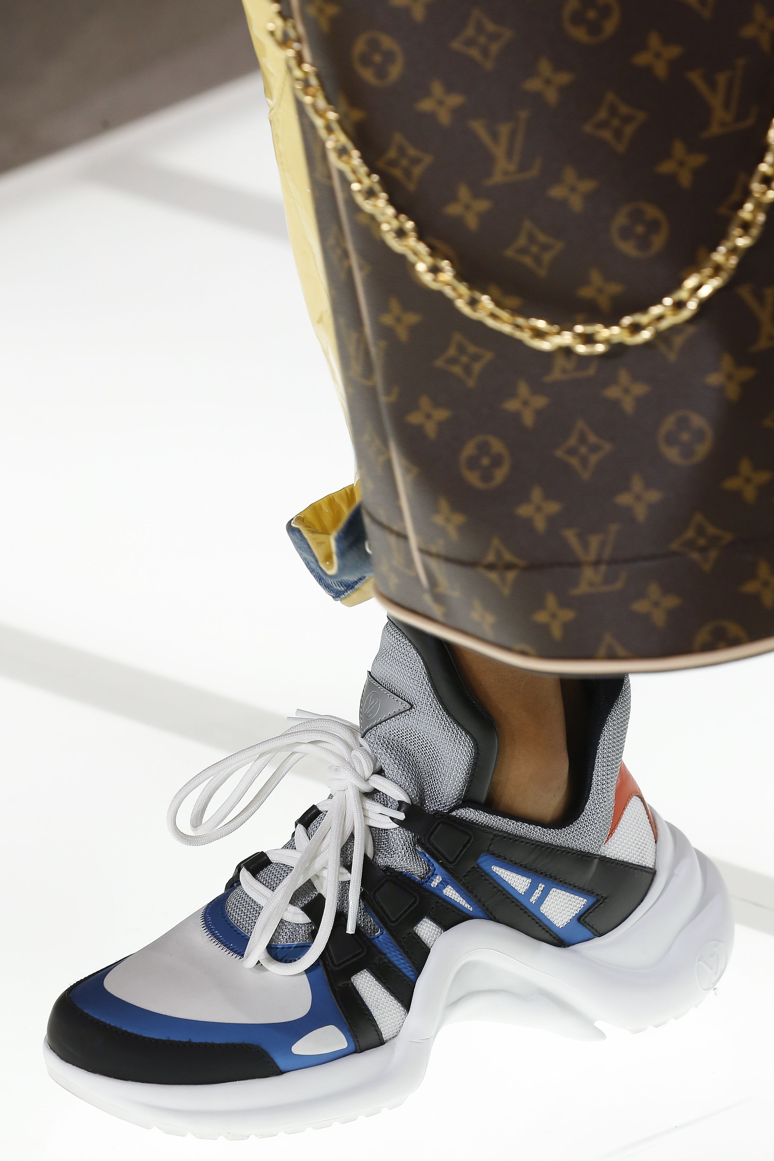Outlander Magazine on X: Louis Vuitton SS20 Transparent Sneakers