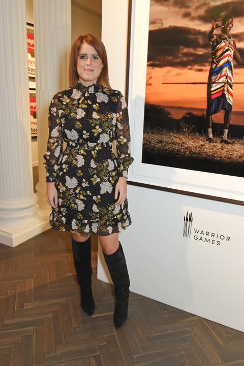 ​Princess Eugenie of York attends the Warrior Games Exhibition VIP preview party at The Halcyon Gallery in 2017.