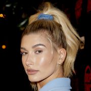 los angeles, ca   october 11  hailey baldwin attends the premiere for tbs's 'drop the mic' and 'the joker's wild' at the highlight room on october 11, 2017 in los angeles, california  photo by tibrina hobsongetty images