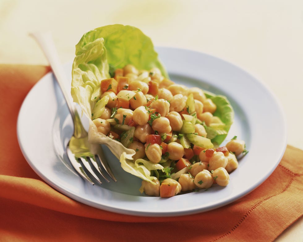 ensalada de garbanzos