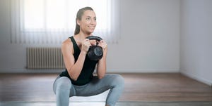 best kettlebell exercises for women, women's health uk