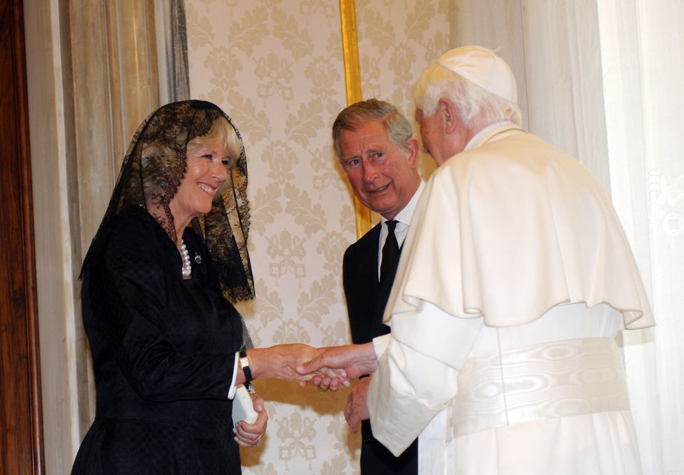 camilla and the pope