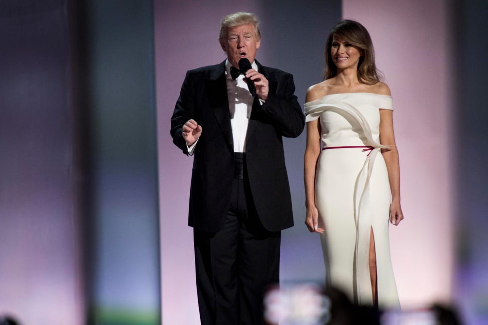 washington, dc president donald j trump and the first lady melania trump had their first dance at the liberty inauguration day ball cheered on by thousands of attendees at the washington convention center in washington, dc friday january 20, 2017 photo by melina marathe washington post via getty images