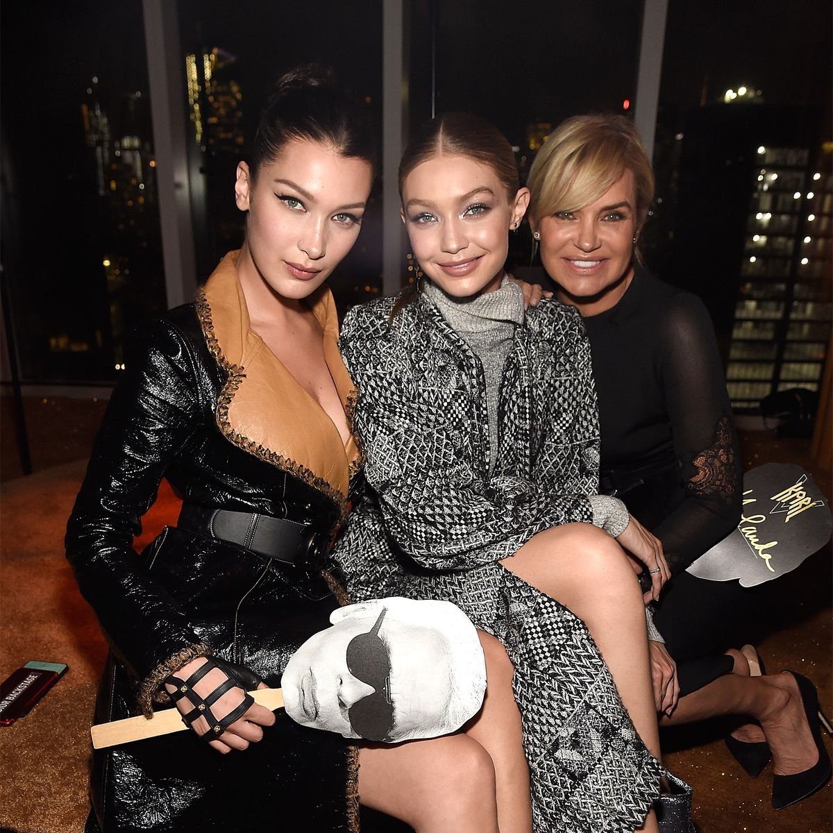 Yolanda Hadid Praises Daughters Gigi And Bella For Handling 'Pressure' Of  Life In The Spotlight