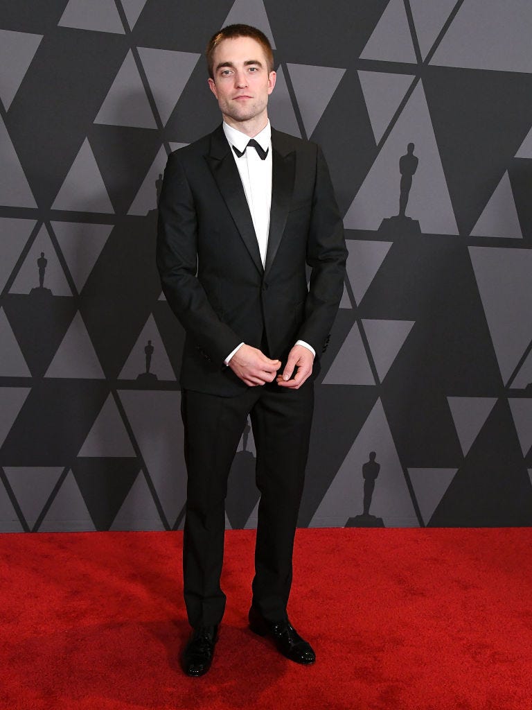 hollywood, ca   november 11  robert pattinson arrives at the academy of motion picture arts and sciences 9th annual governors awards at the ray dolby ballroom at hollywood  highland center on november 11, 2017 in hollywood, california  photo by steve granitzwireimage