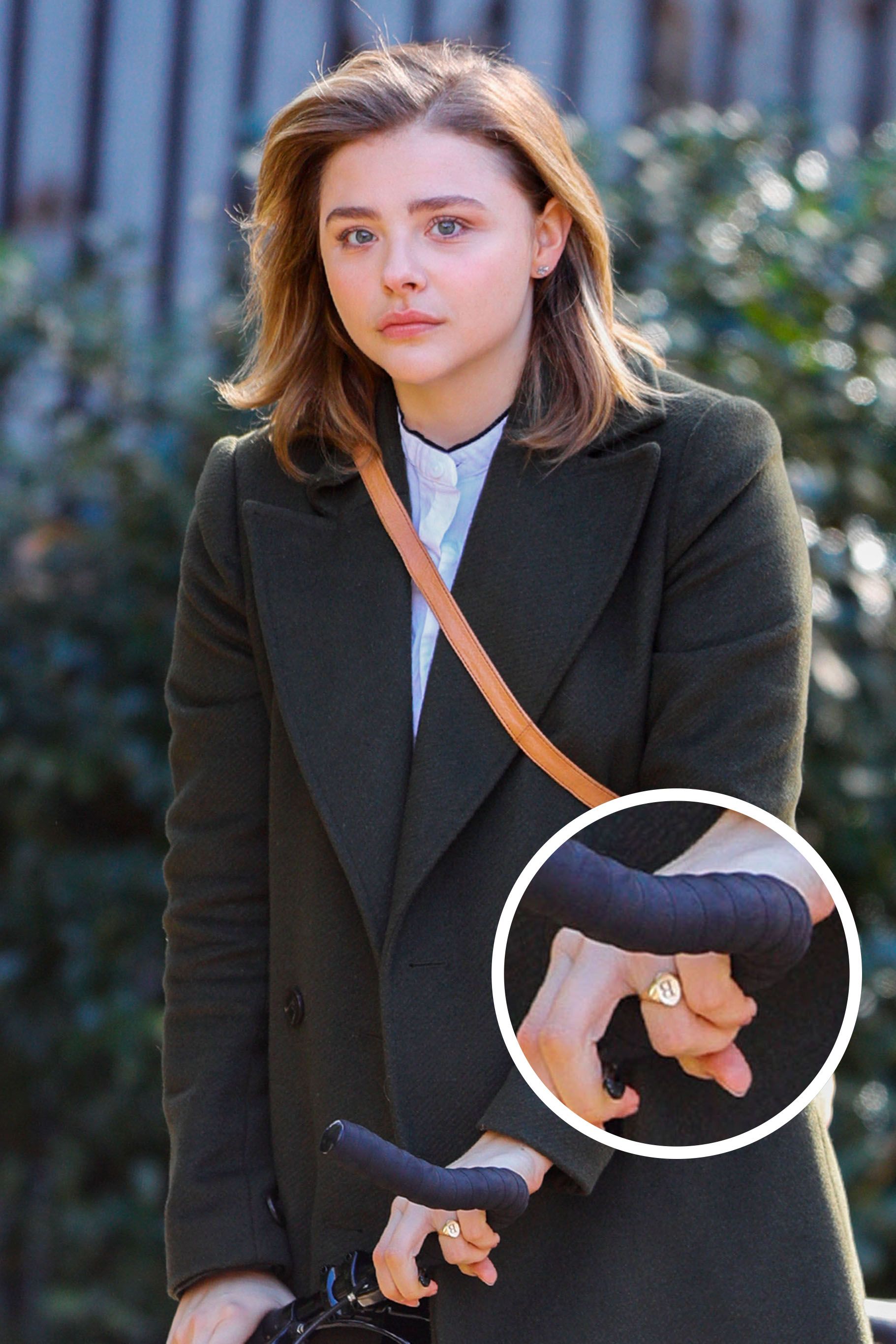 Chloe Grace Moretz Surfaces Without Brooklyn Beckham Initial Ring